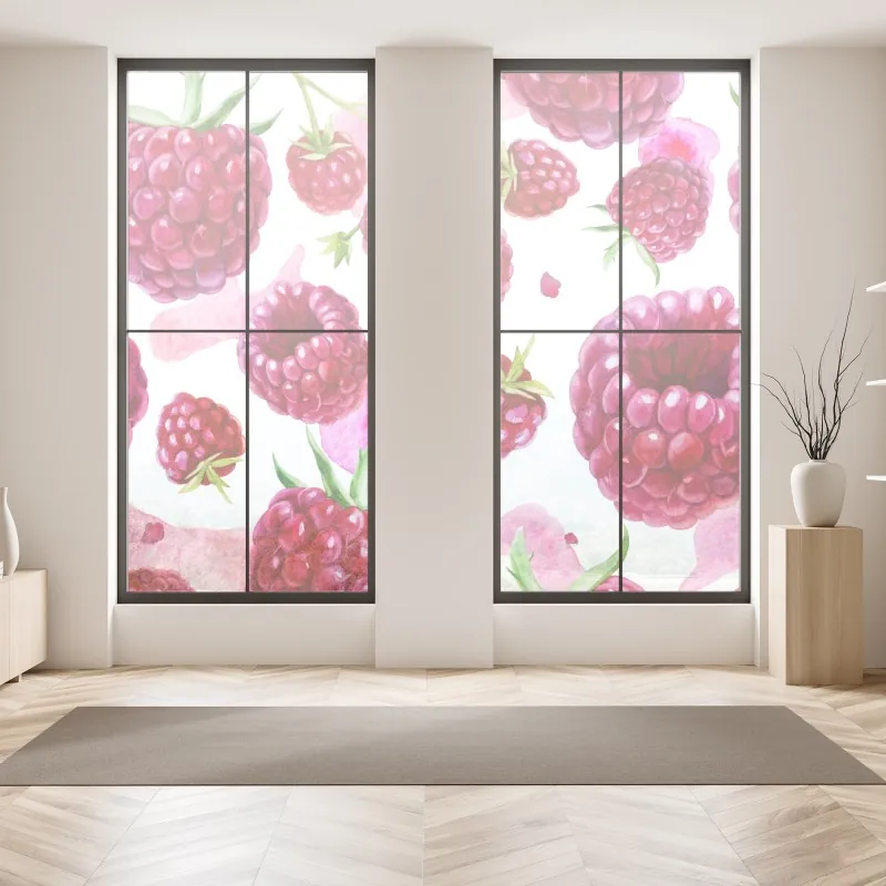 Naklejka na okno tropikalna turkusowa zatoka panorama – Wallissimo®