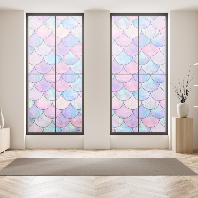 Naklejka na okno spokojne wydmy na wybrzeżu Niemiec – Wallissimo®