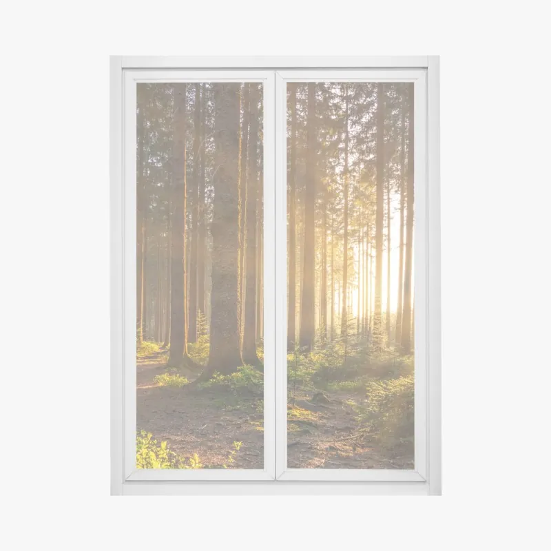 Naklejka na okno ścieżka do Bells Beach nadmorski pejzaż – Wallissimo®