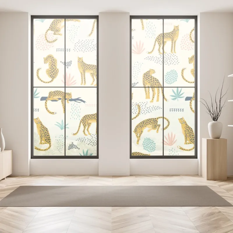 Naklejka na okno poranna panorama pszenicy w Kansas – Wallissimo®