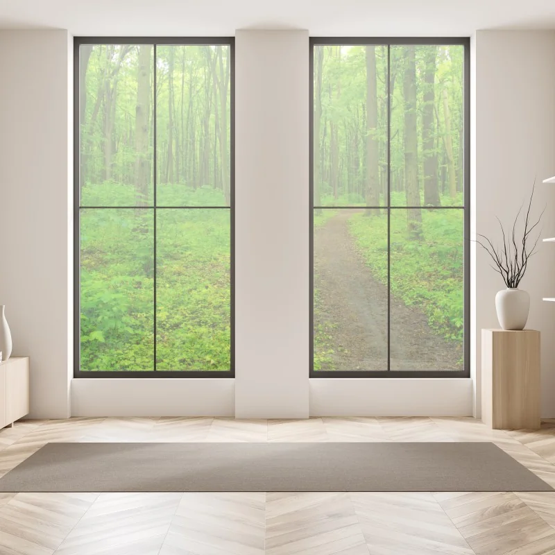 Naklejka na okno majestatyczne klify nad turkusowym oceanem – Wallissimo®