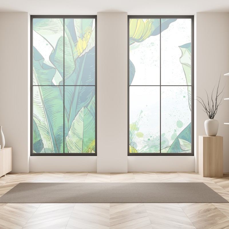 Naklejka na okno ciepły zachód słońca nad zabytkowymi dachami miasta – Wallissimo®