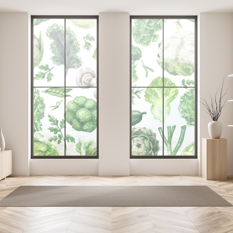 Naklejka na okno ścieżka wybrzeżna do Hor Point, St Ives – Wallissimo®