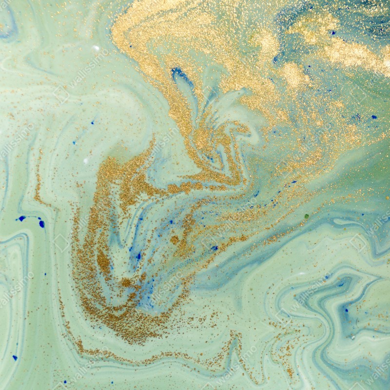 Naklejka na okno turkusowy marmur ze złotymi żyłkami – Wallissimo® Naklejka na okno turkusowy marmur ze złotymi żyłkami – Wallissimo®