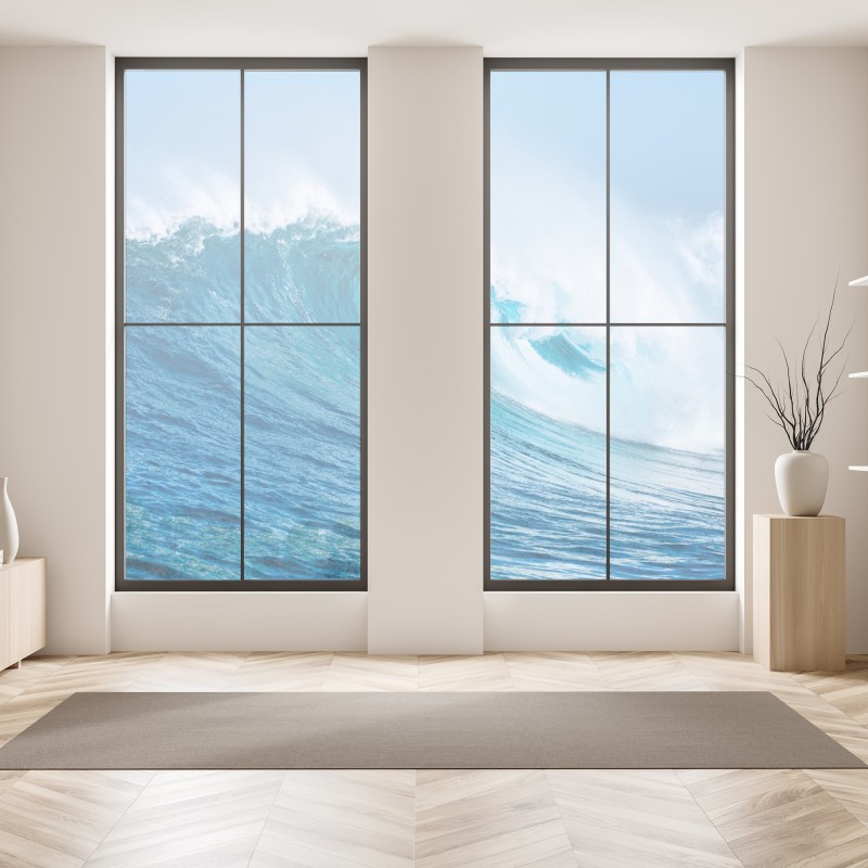 Naklejka na okno ścieżka do Bells Beach nadmorski pejzaż – Wallissimo®