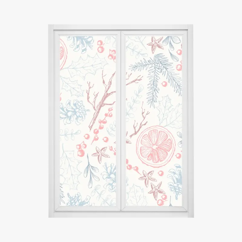 Naklejka na okno panorama lotnicza wybrzeża Rodos – Wallissimo®