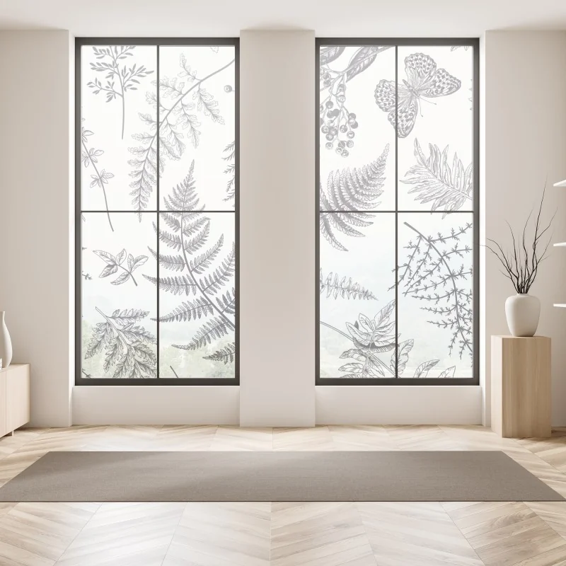 Naklejka na okno Sveti Stefan, Czarnogóra historyczny kurort na wyspie – Wallissimo®