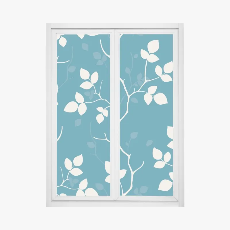 Naklejka na okno wschód słońca nad Wodospadami Epupa – Wallissimo®