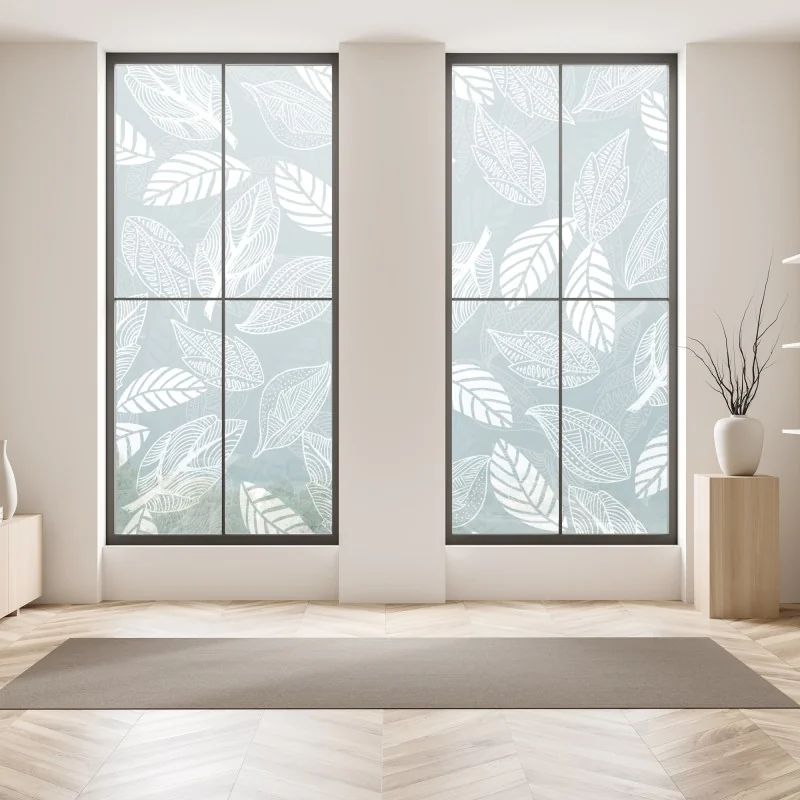 Naklejka na okno złoty art deco wzór okręgów – Wallissimo®