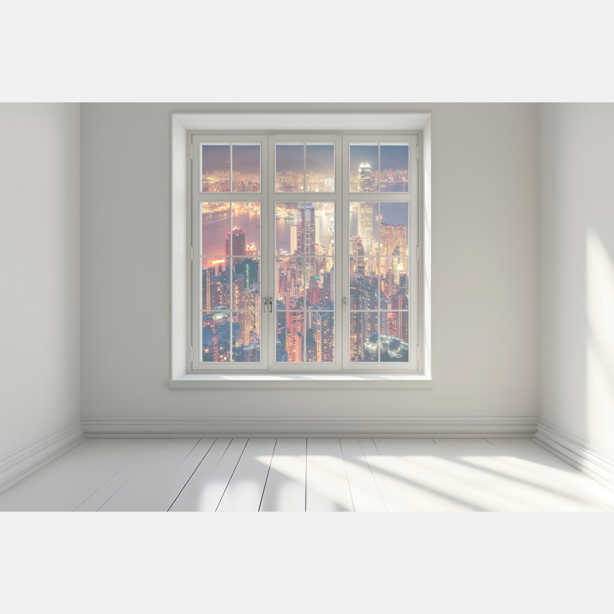 Naklejka na okno Hongkong nocny widok ze szczytu Victoria Peak – Wallissimo® Naklejka na okno Hongkong nocny widok ze szczytu Victoria Peak – Wallissimo®