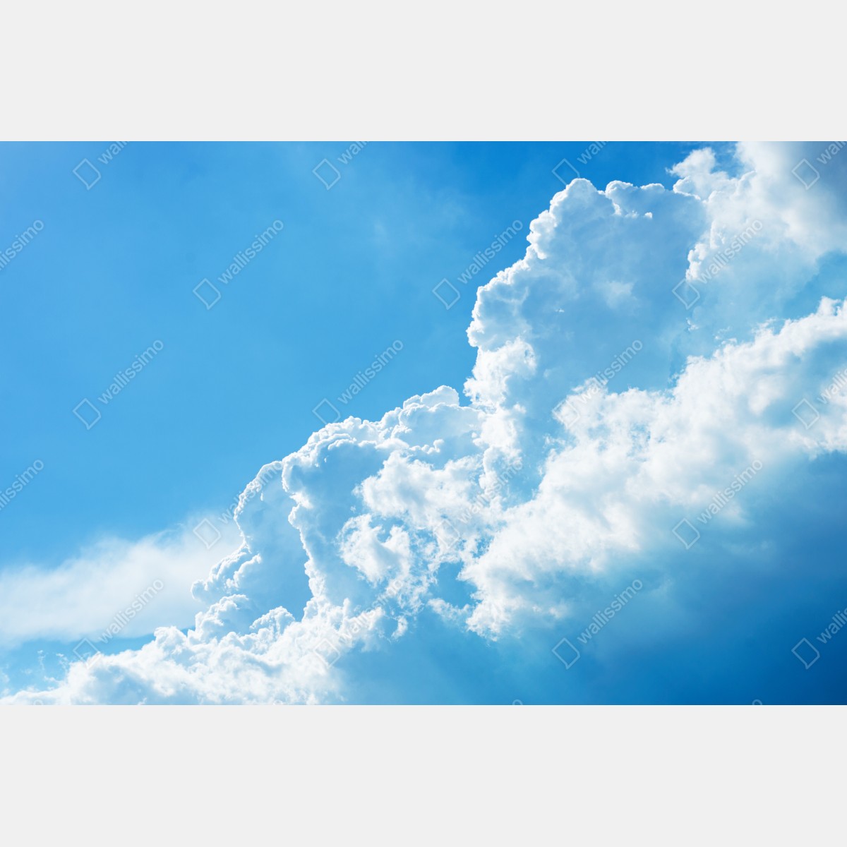 Naklejka na okno delikatne niebo z puszystymi chmurami – Wallissimo® Naklejka na okno delikatne niebo z puszystymi chmurami – Wallissimo®