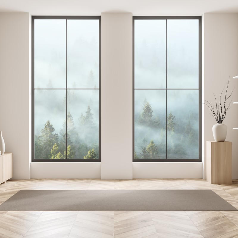 Naklejka na okno spokojne wydmy na wybrzeżu Niemiec – Wallissimo®