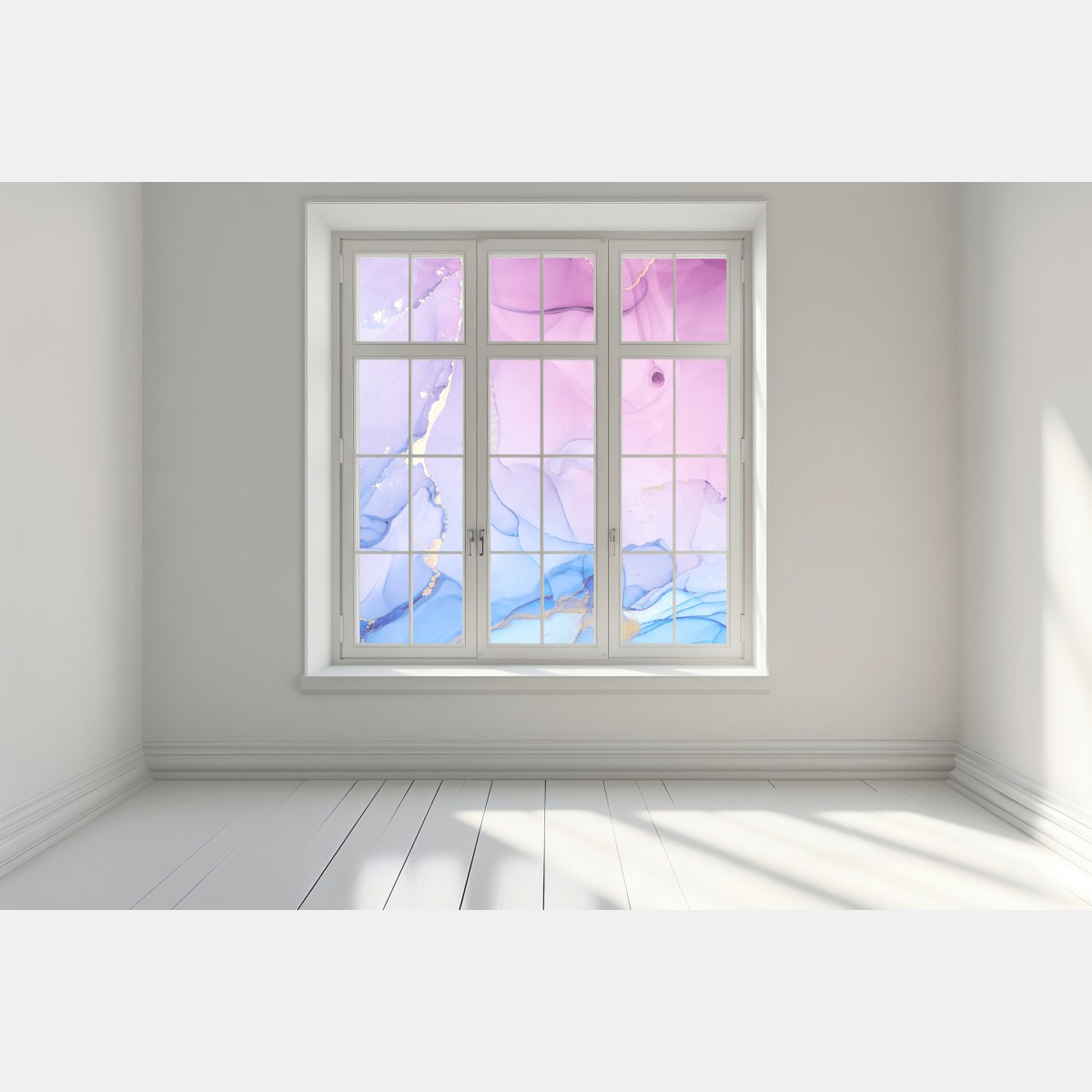 Naklejka na okno różowo-niebieski marmur abstrakcyjny – Wallissimo® Naklejka na okno różowo-niebieski marmur abstrakcyjny – Wallissimo®