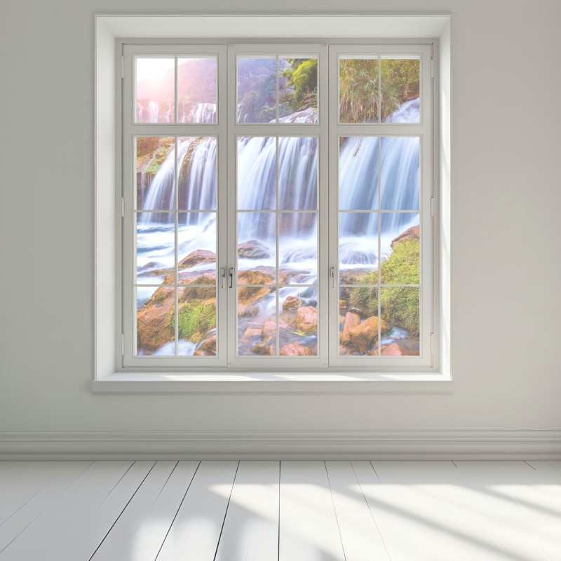 Naklejka na okno Jiulong wodospad w Luoping, Chiny – Wallissimo® Naklejka na okno Jiulong wodospad w Luoping, Chiny – Wallissimo®