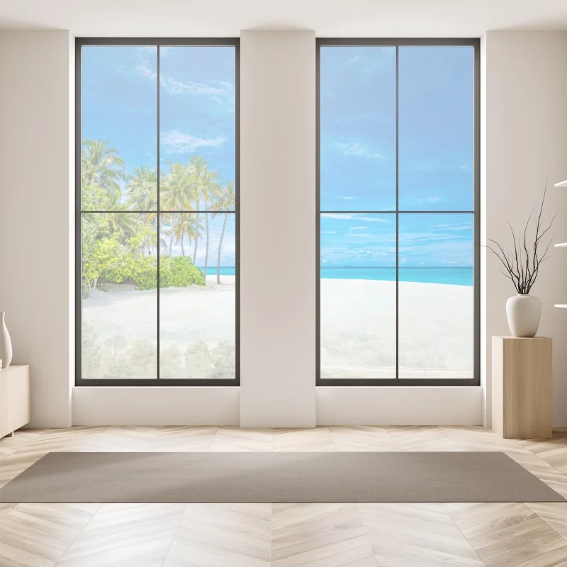 Naklejka na okno ścieżka wybrzeżna do Hor Point, St Ives – Wallissimo®