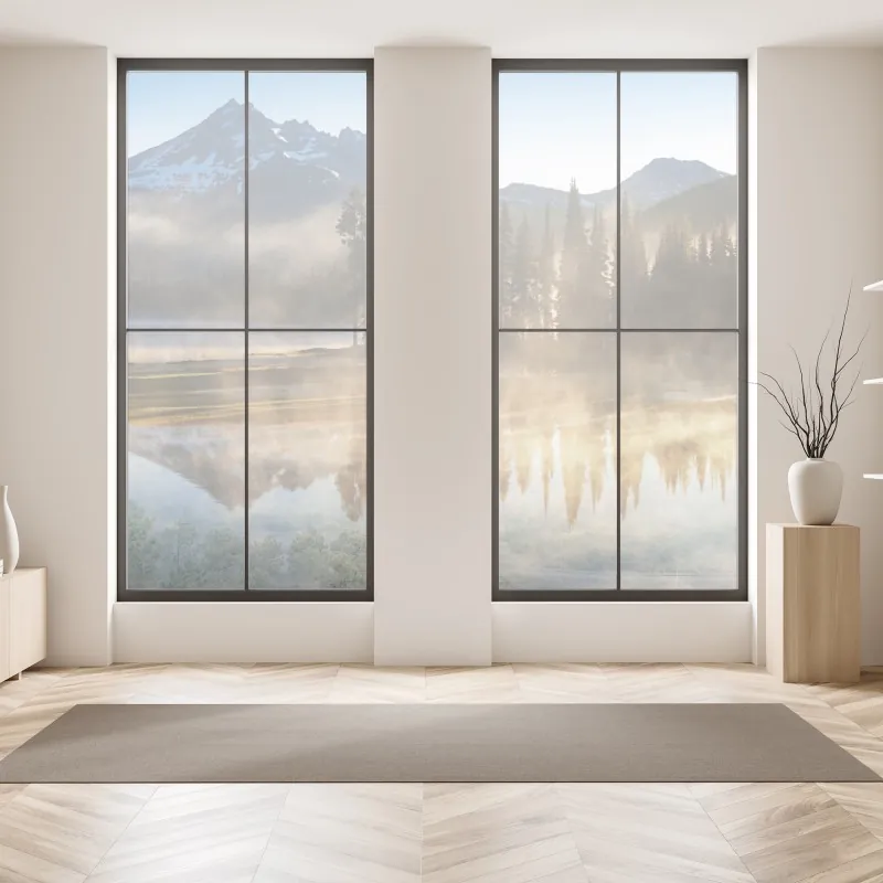 Naklejka na okno delikatny wzór z magnoliami – Wallissimo®