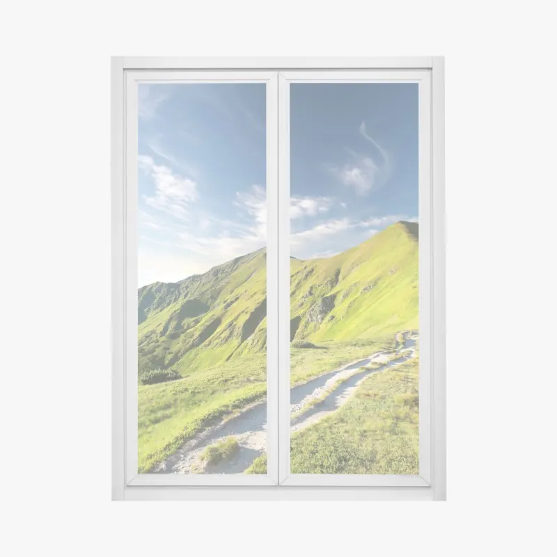 Naklejka na okno złote liście monstery na ciemnym tle – Wallissimo®