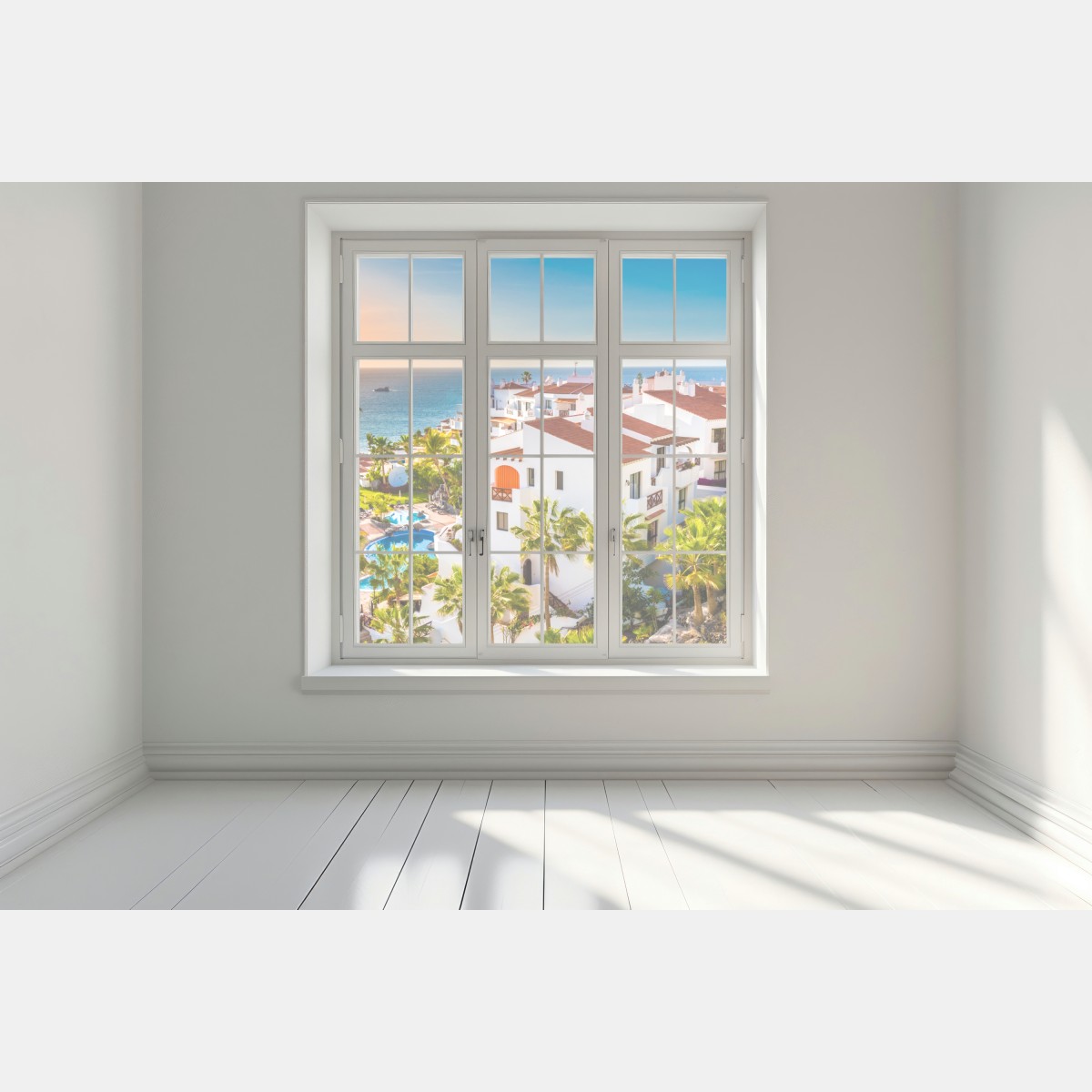 Naklejka na okno zachód słońca nad Puerto de Santiago, Teneryfa – Wallissimo® Naklejka na okno zachód słońca nad Puerto de Santiago, Teneryfa – Wallissimo®