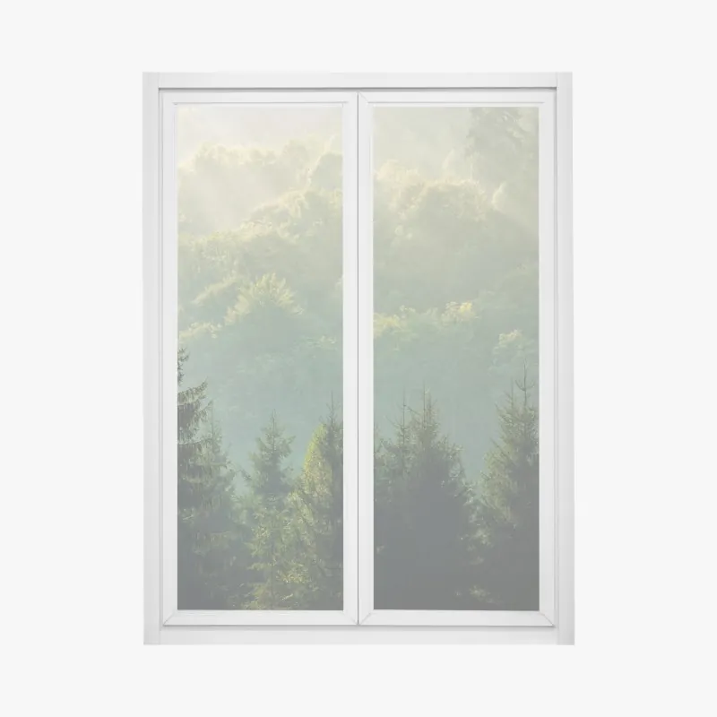 Naklejka na okno Matterhorn w całej okazałości z Gornergrat – Wallissimo®