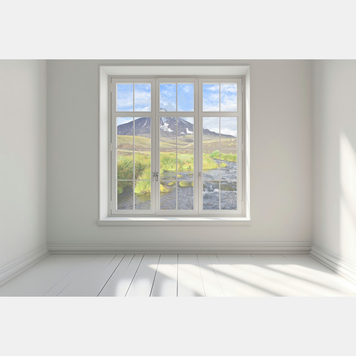 Naklejka na okno widok na wulkan Koryaksky ze stoku północno-wschodniego – Wallissimo® Naklejka na okno widok na wulkan Koryaksky ze stoku północno-wschodniego – Wallissimo®