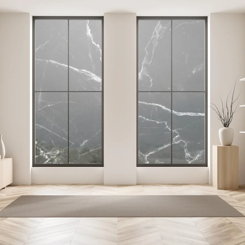 Naklejka na okno wschód słońca nad szlakiem w Tatrach – Wallissimo®