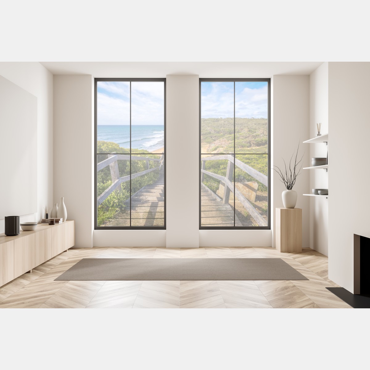 Naklejka na okno ścieżka do Bells Beach nadmorski pejzaż – Wallissimo® Naklejka na okno ścieżka do Bells Beach nadmorski pejzaż – Wallissimo®