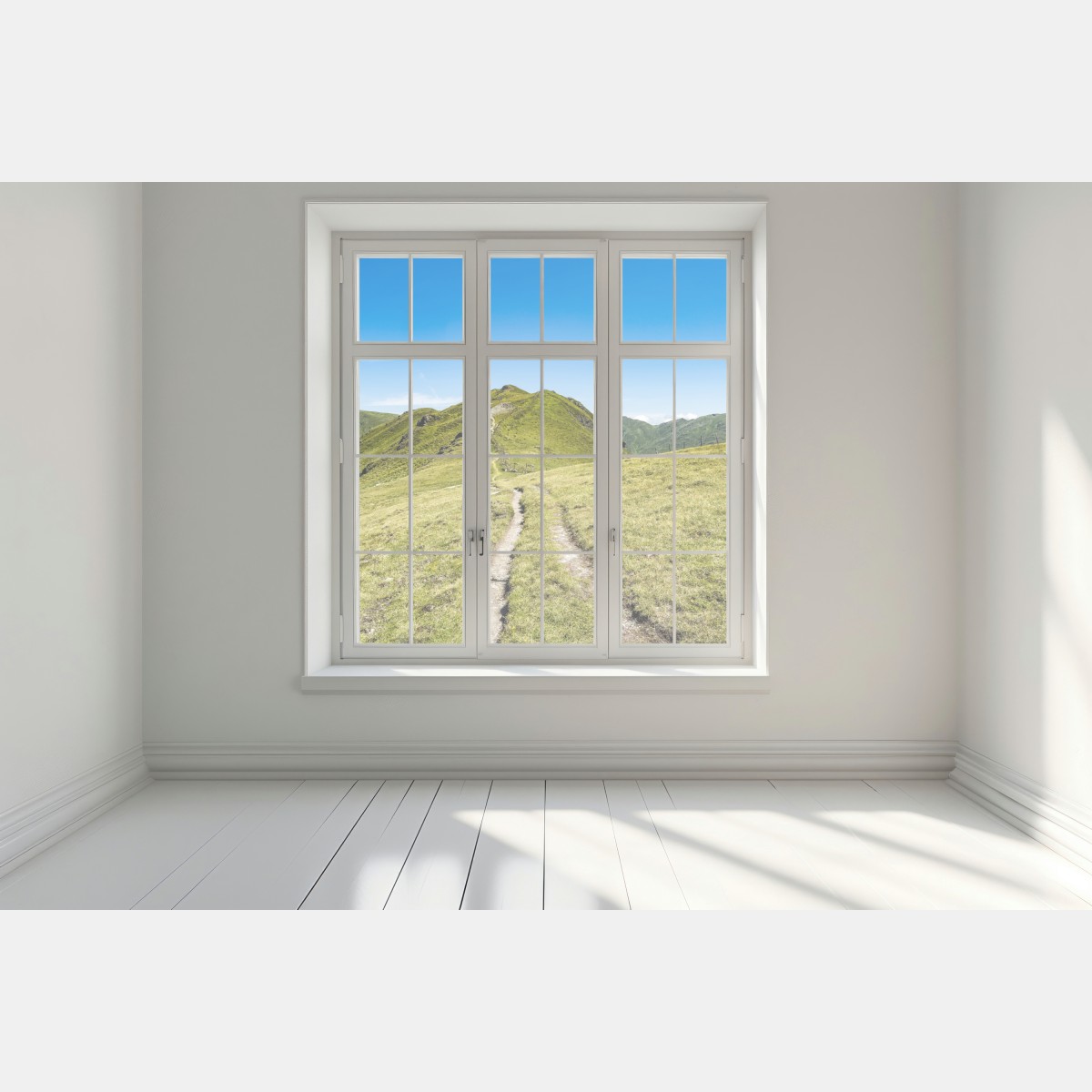 Naklejka na okno kręty szlak w Zillertalu – Wallissimo® Naklejka na okno kręty szlak w Zillertalu – Wallissimo®