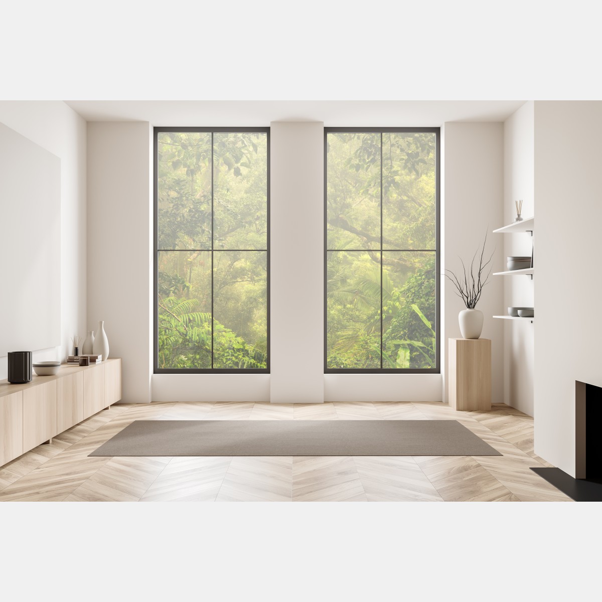 Naklejka na okno bujna pokrywa lasu deszczowego przy Cairns – Wallissimo® Naklejka na okno bujna pokrywa lasu deszczowego przy Cairns – Wallissimo®