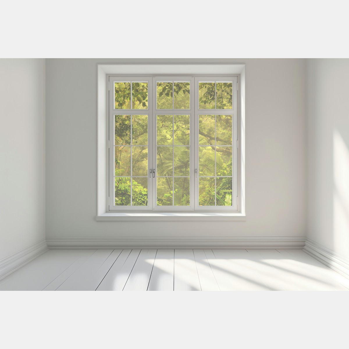 Naklejka na okno bujna pokrywa lasu deszczowego przy Cairns – Wallissimo® Naklejka na okno bujna pokrywa lasu deszczowego przy Cairns – Wallissimo®