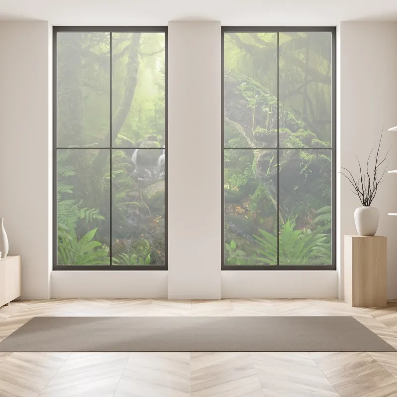 Naklejka na okno delikatny wzór z magnoliami – Wallissimo®