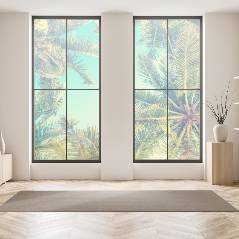 Naklejka na okno Matterhorn w całej okazałości z Gornergrat – Wallissimo®