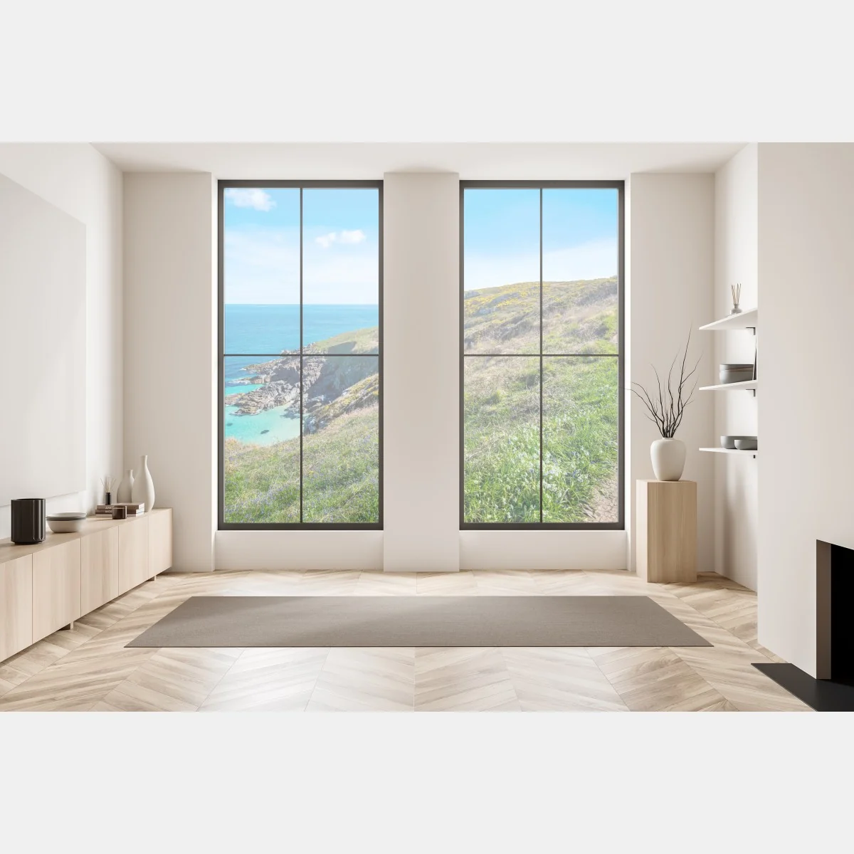 Naklejka na okno ścieżka wybrzeżna do Hor Point, St Ives – Wallissimo® Naklejka na okno ścieżka wybrzeżna do Hor Point, St Ives – Wallissimo®