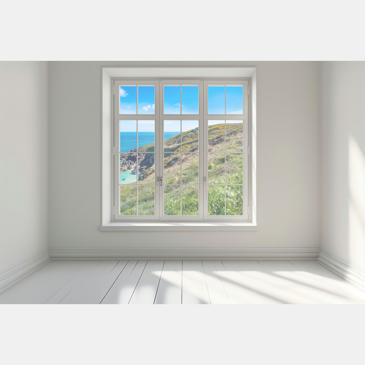 Naklejka na okno ścieżka wybrzeżna do Hor Point, St Ives – Wallissimo® Naklejka na okno ścieżka wybrzeżna do Hor Point, St Ives – Wallissimo®