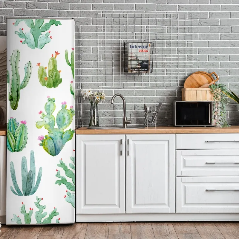 Naklejka na lodówkę głęboka niebieska tekstura abstrakcyjna – Wallissimo®