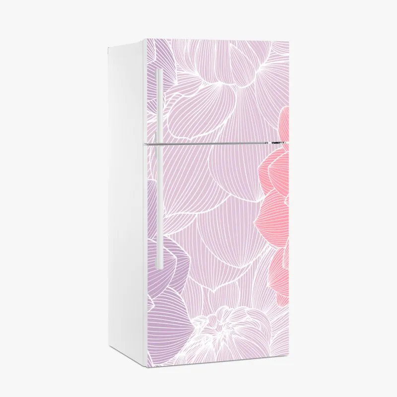 Naklejka na lodówkę zachód słońca nad Hintersee – Wallissimo®