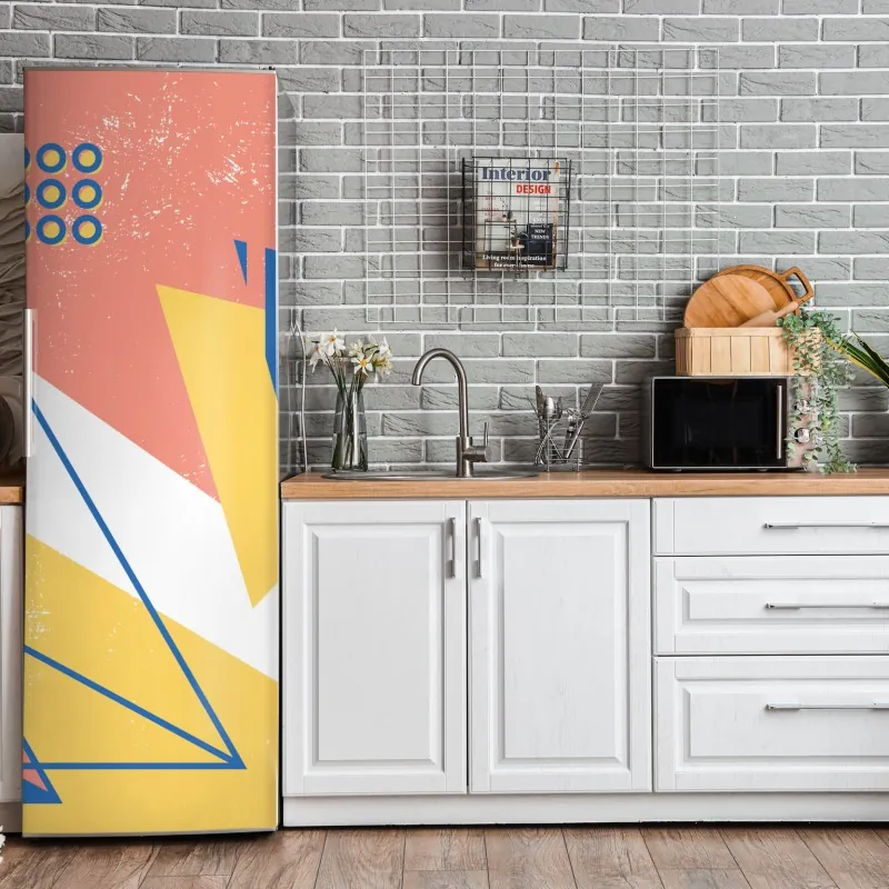 Naklejka na lodówkę wodospad Marmore w Umbrii: mglista zieleń – Wallissimo®