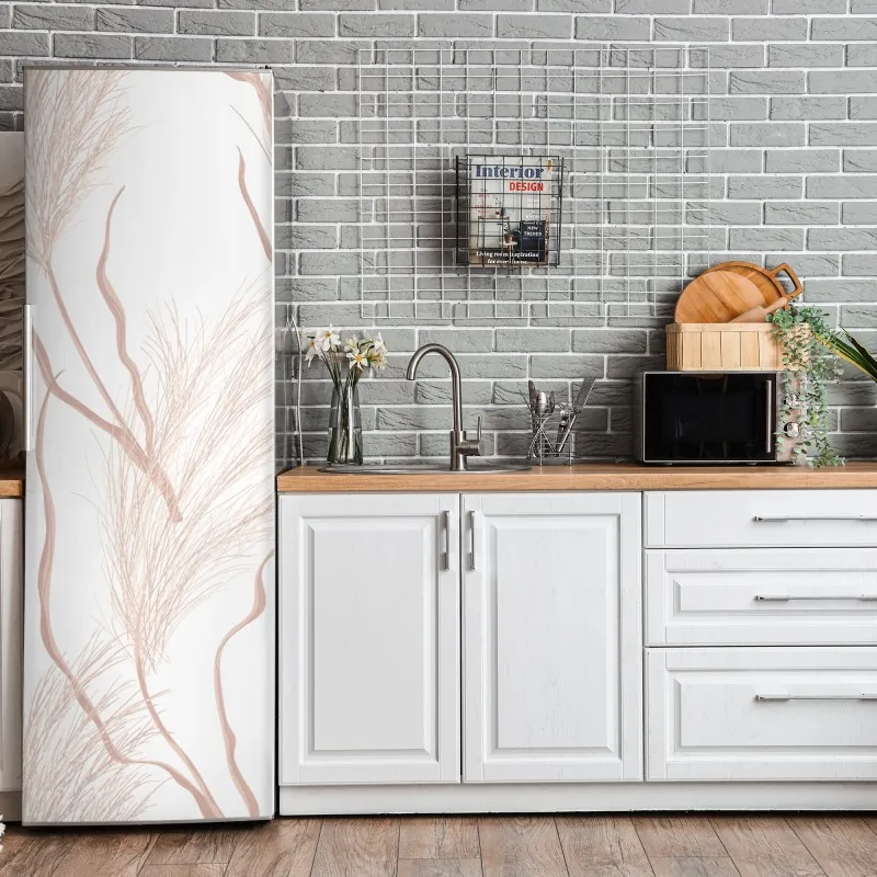 Naklejka na lodówkę intensywny portret goryla w czerni i bieli – Wallissimo®