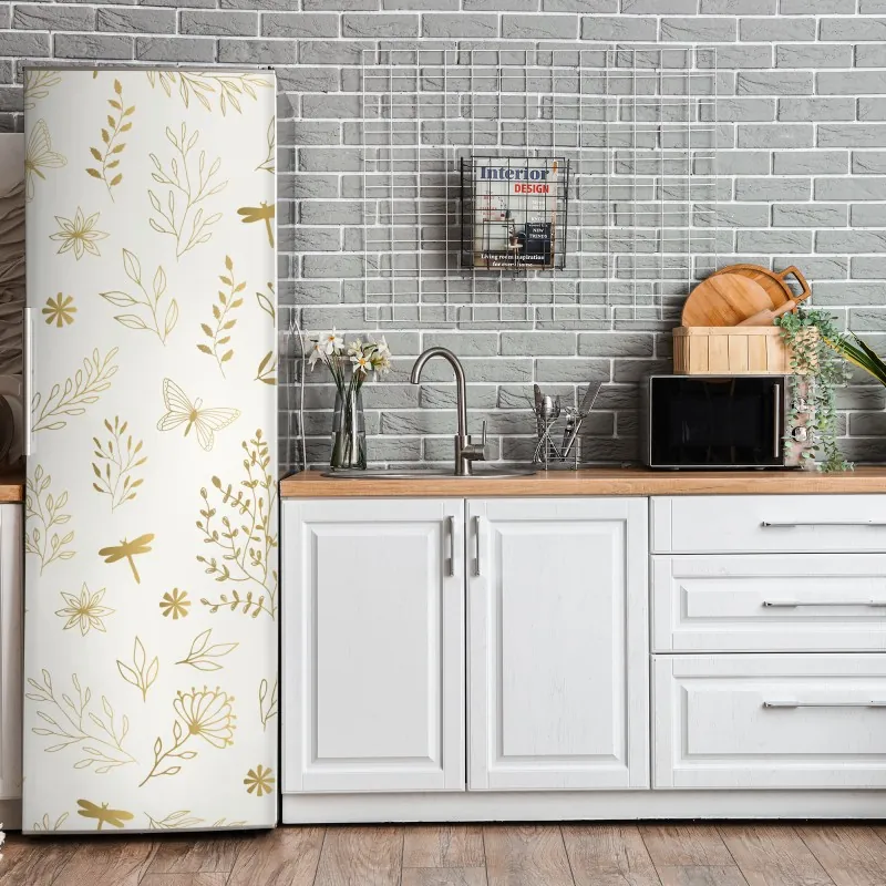 Naklejka na lodówkę zachód słońca nad Hintersee – Wallissimo®