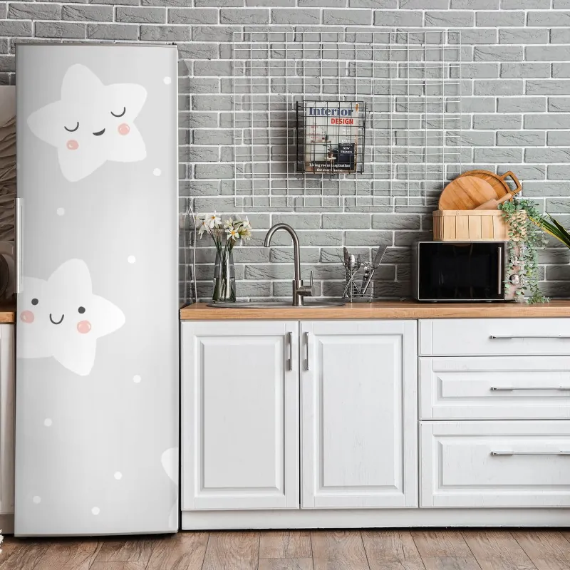 Naklejka na lodówkę spokojne pastelowe niebo o wschodzie słońca – Wallissimo®