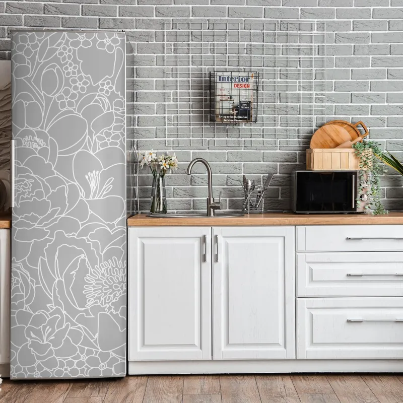 Naklejka na lodówkę miękkie niebieskie gwiazdki do pokoju dziecięcego – Wallissimo®