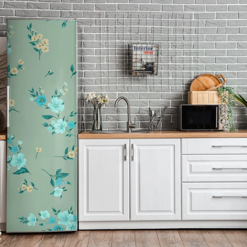 Naklejka na lodówkę intymny monochromatyczny portret – Wallissimo®