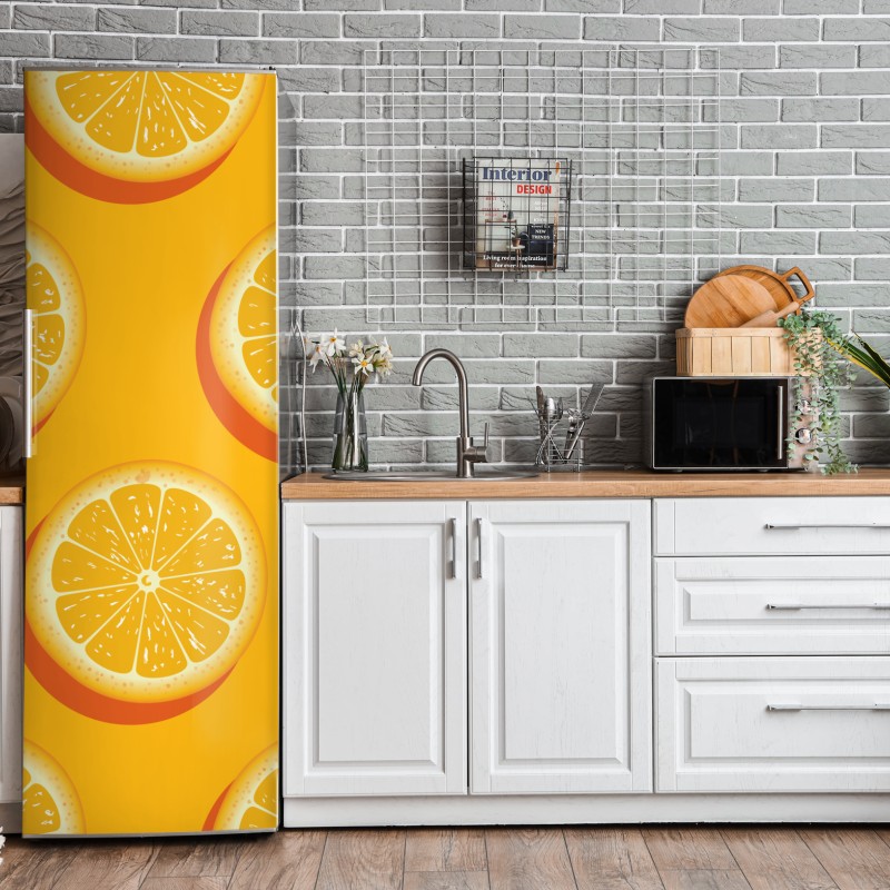 Naklejka na lodówkę czarny marmur z żyłami – Wallissimo®