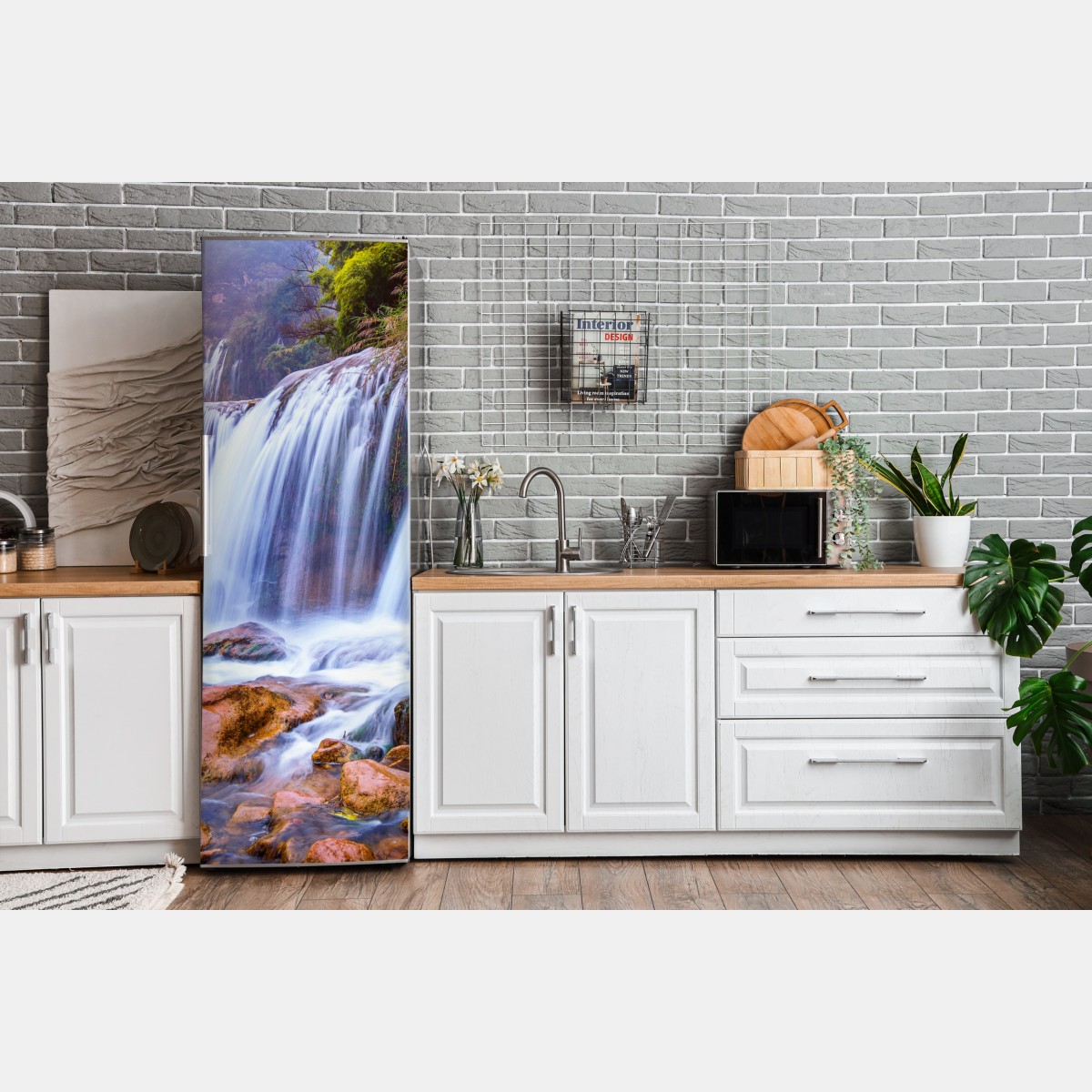 Naklejka na lodówkę Jiulong wodospad w Luoping, Chiny – Wallissimo® Naklejka na lodówkę Jiulong wodospad w Luoping, Chiny – Wallissimo®