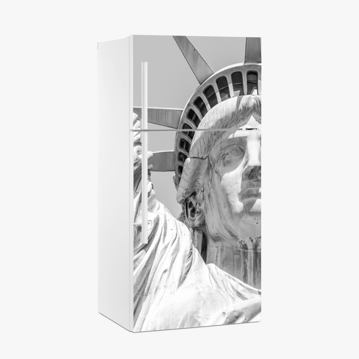 Fridge sticker Statue of Liberty close-up portrait