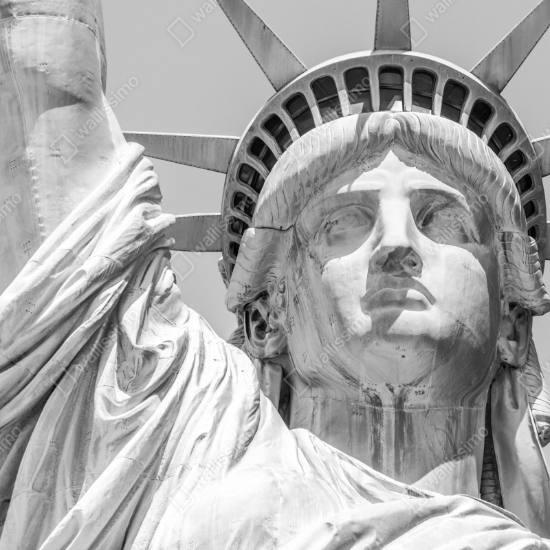 Naklejka na lodówkę Statua Wolności z bliska – Wallissimo® Naklejka na lodówkę Statua Wolności z bliska – Wallissimo®