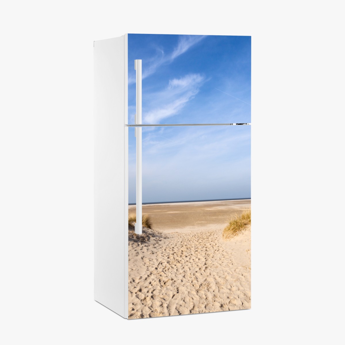 Fridge sticker serene dunes at the German coast