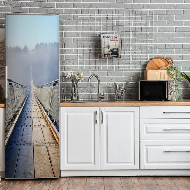 Naklejka na lodówkę miękkie niebieskie gwiazdki do pokoju dziecięcego – Wallissimo®