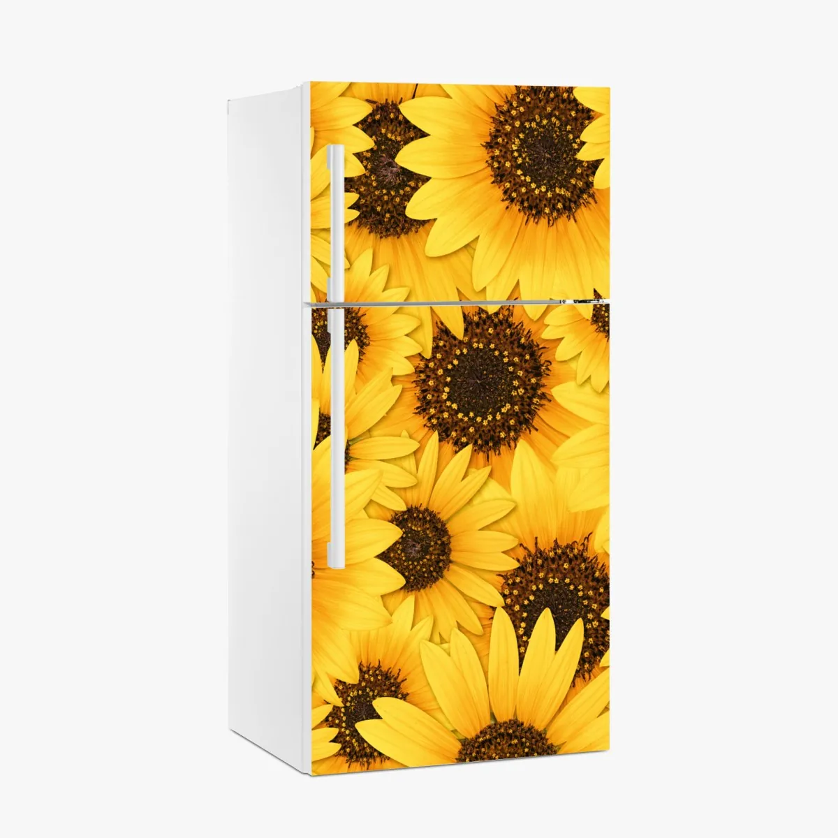 Naklejka na lodówkę złote słoneczniki – Wallissimo® Naklejka na lodówkę złote słoneczniki – Wallissimo®