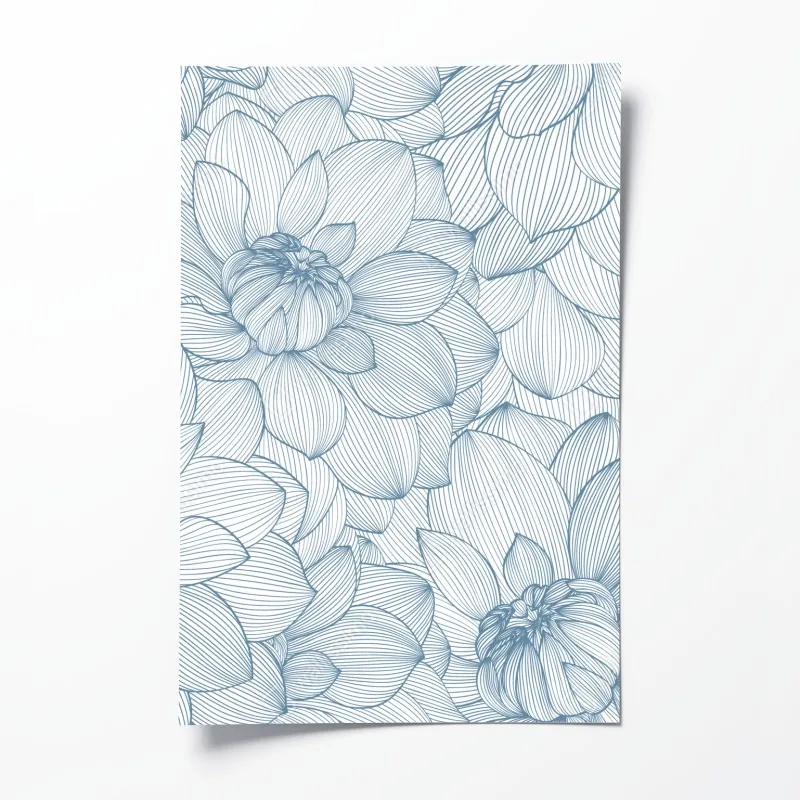 Plakat minimalistyczna kompozycja makaronu i pomidora – Wallissimo®