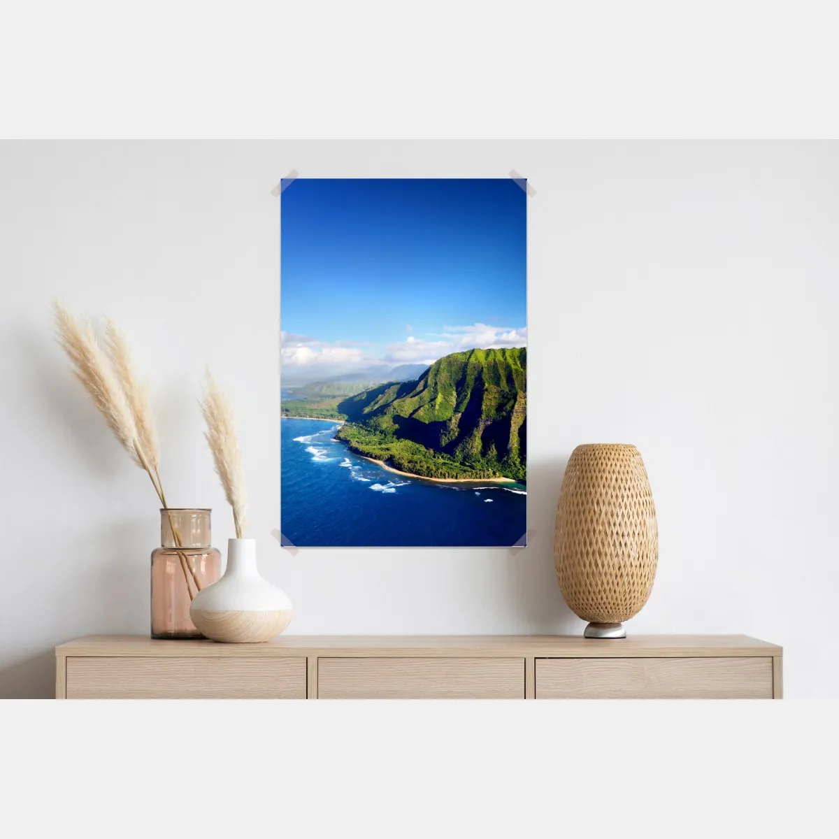 Plakat majestatyczne klify nad turkusowym oceanem – Wallissimo® Plakat majestatyczne klify nad turkusowym oceanem – Wallissimo®